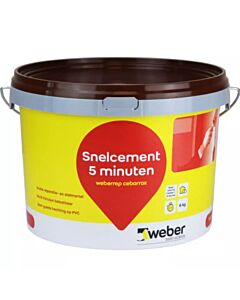 Weber snelcement 5 min. 6 kg