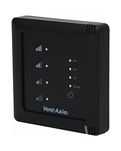 Vent-Axia Multihome SSU-BZ 4-standenschakelaar zwart