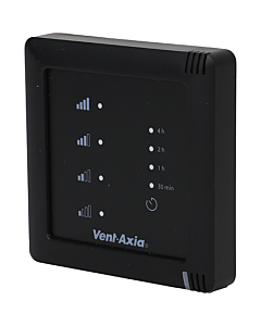 Vent-Axia Multihome SSU-WZ 4-standenschakelaar zwart