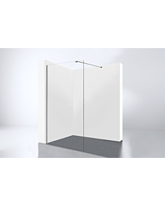 Best Design Dalis inloopdouche Chroom  600 Nano-glas 8mm