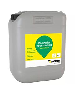 Weber Ad versneller voor mortels transparant 2.5 liter