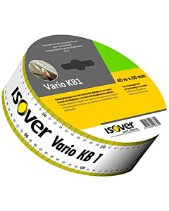 Isover Vario KB1 tape enkelzijdige 6 cm rol 40 m