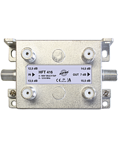 Astro multitap 4-voudig 13-16dB 5-1218 retourgeschikt HFT416